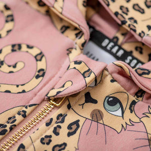 Leopard Pink Hoodie