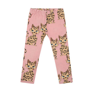 Leopard Pink Leggings - HURRY! Only 2 left