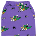 Purple Golden Gator Skirt