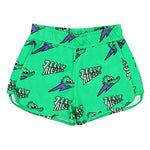 Jelly Alligator Green Shorts - LAST ONE 18-24 months