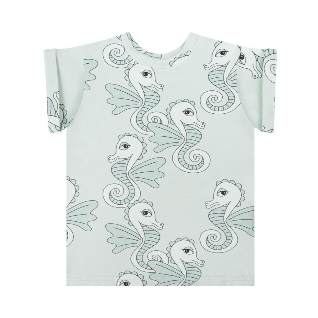 Seahorse Mint T-shirt - HURRY! Only 2 left