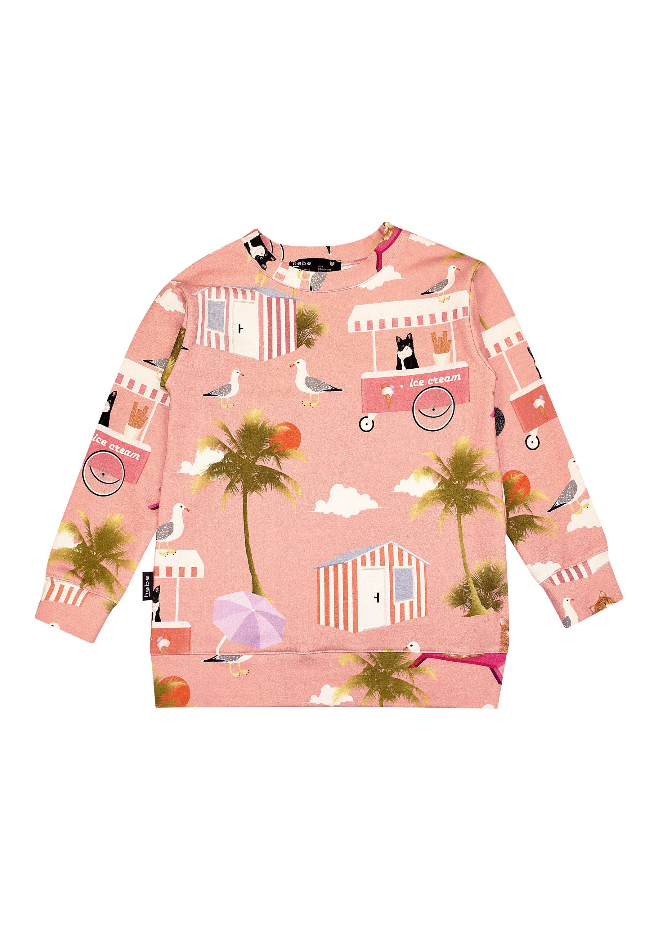 Pink Summer Sweatshirt - ONLY 2 LEFT