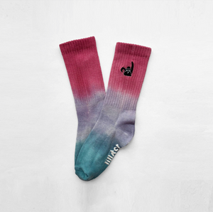 Pink Dip Dye Socks - ONLY 2 LEFT