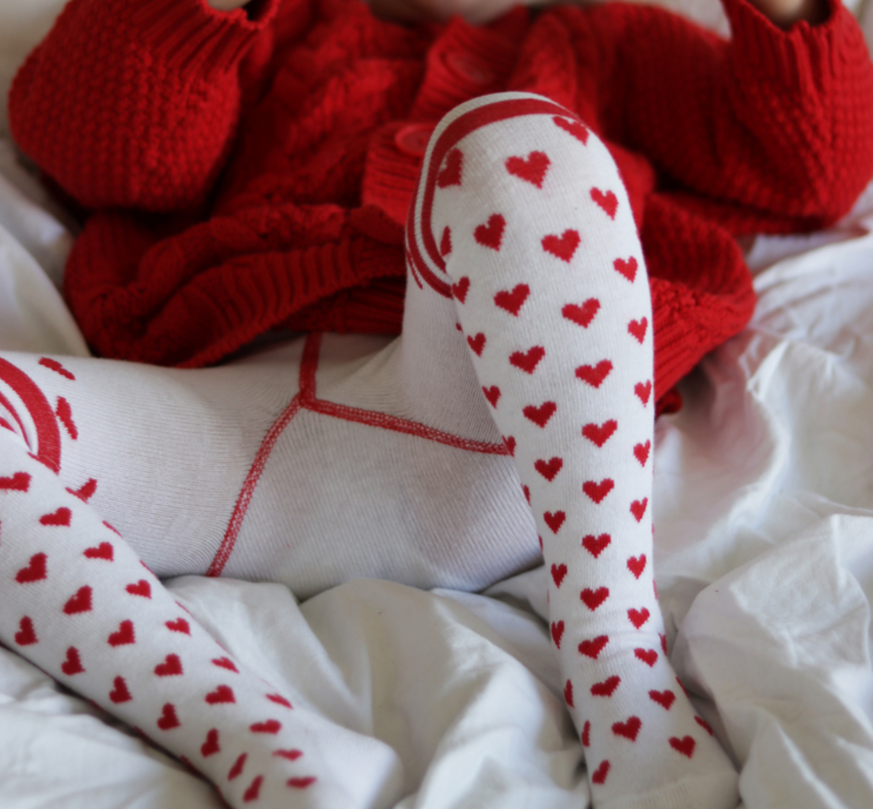 Red Heart Tights