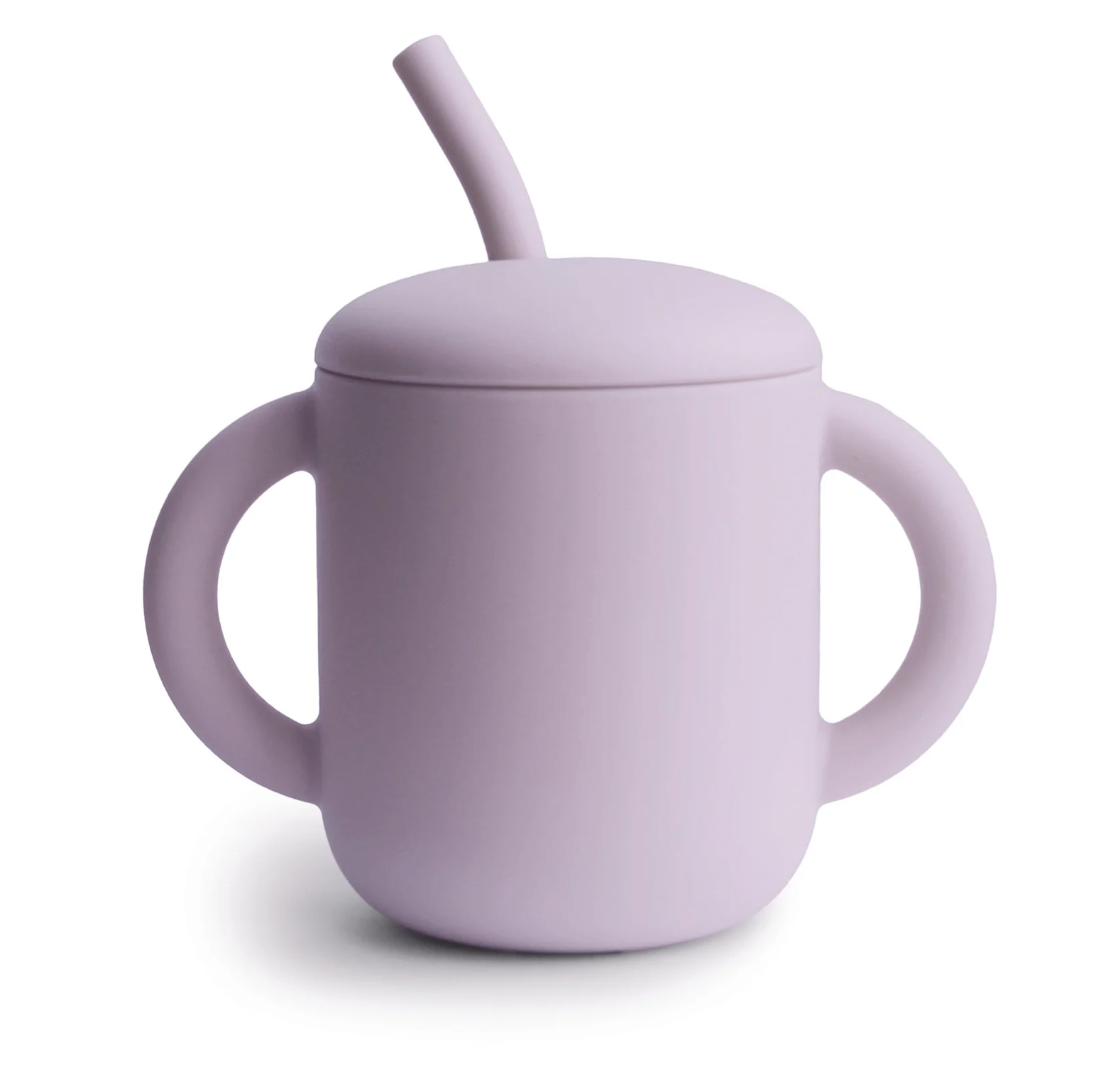 Lilac Training Cup & Straw