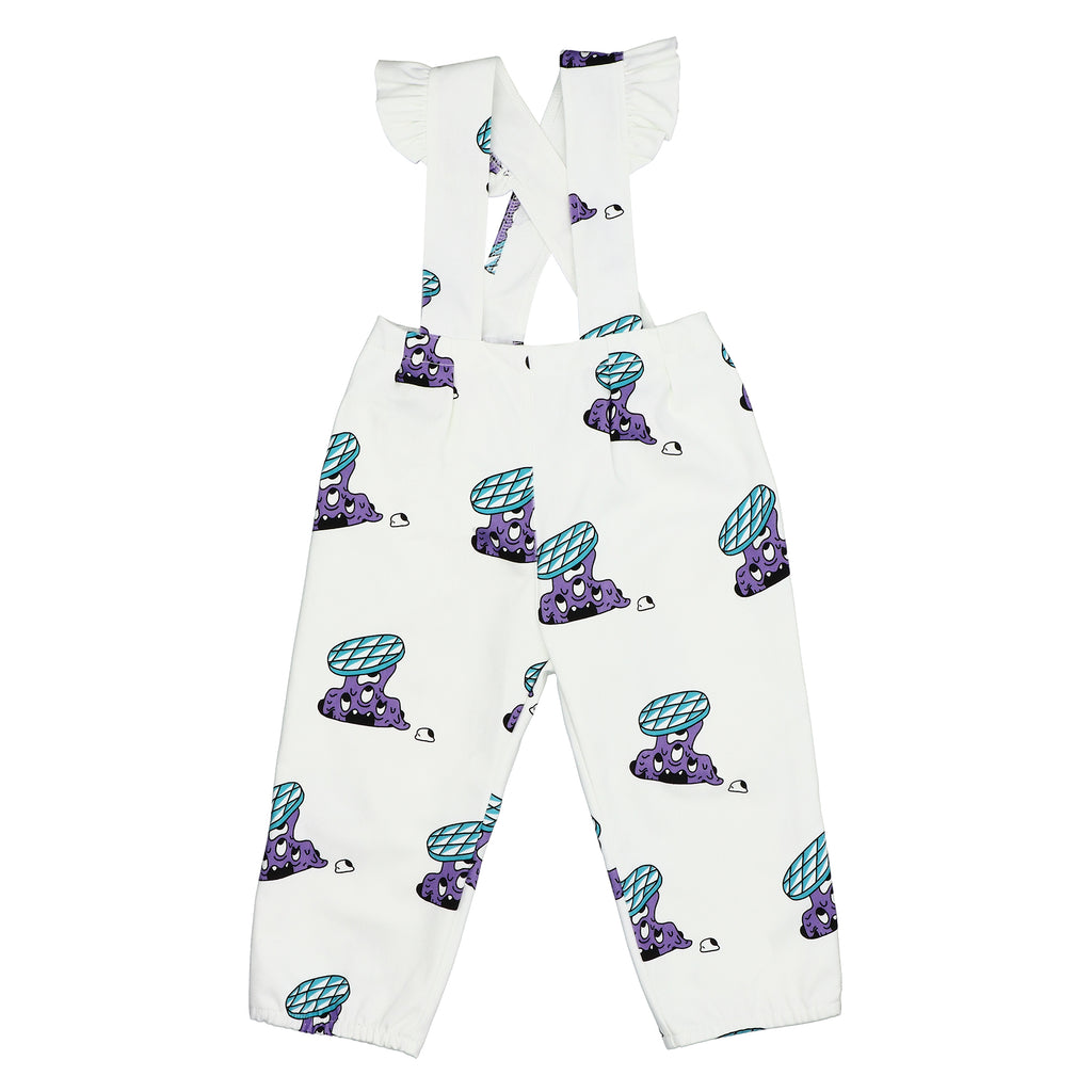 Slime Invaders Dungarees - LAST ONE 18-24 months