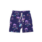 Purple Flamingo Shorts - HURRY! Only 2 left